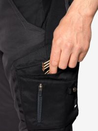 Herren Arbeitsshorts Wulf anthrazit-schwarz